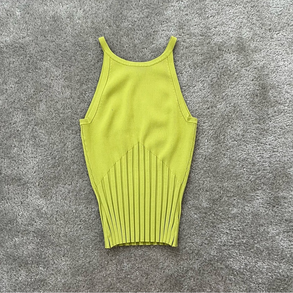 Vintage Lime Green Top - Picture 10 of 12